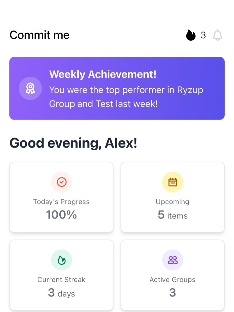 CommitMe · v1 (Original PWA)