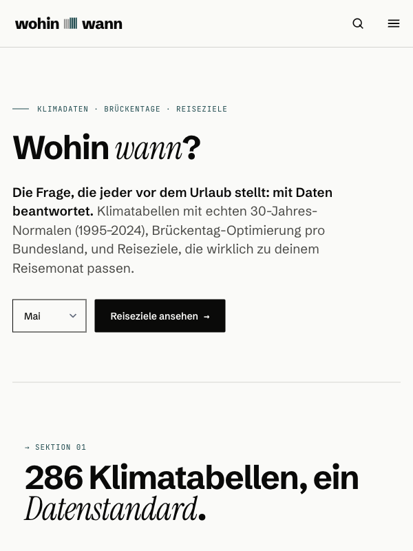 Programmatic SEO Travel Platform