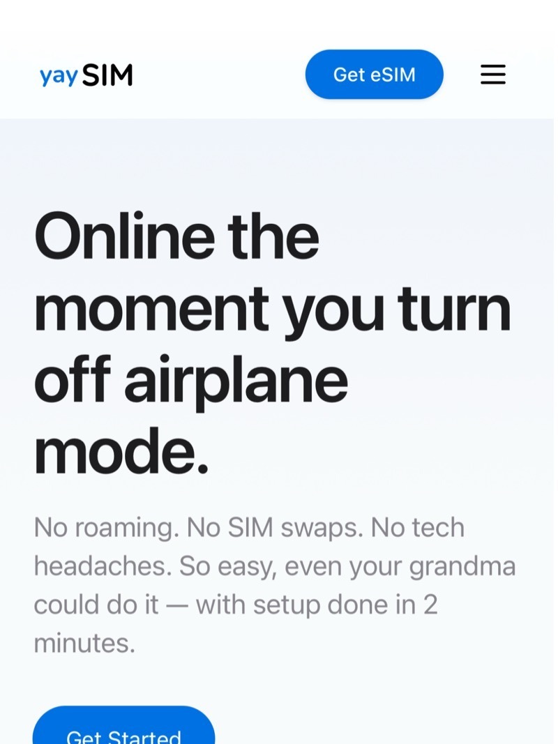 International eSIM Service